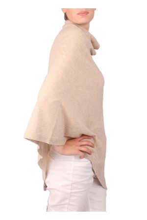 poncho beige lana merino Art Tricot | 2016115BEIGE